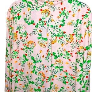 Ladies NY collection floral blouse, sz xl